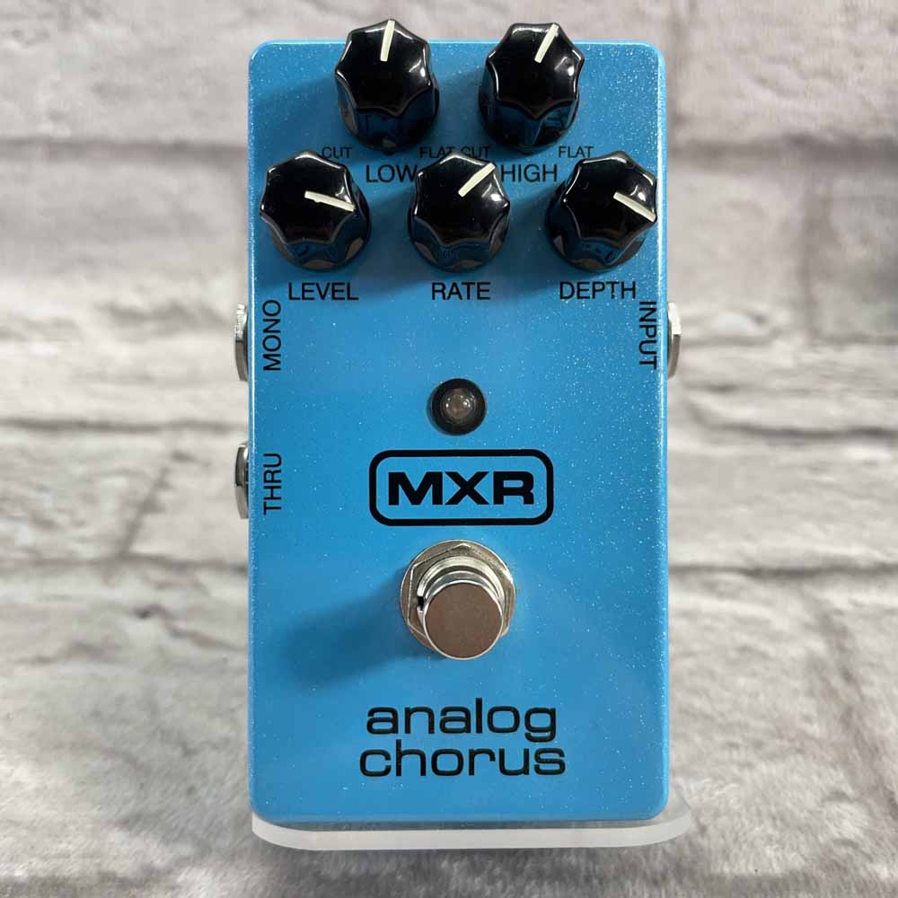 Used:  MXR M234 Analog Chorus Pedal