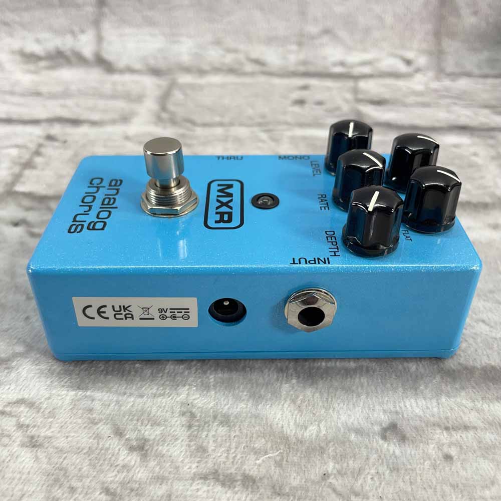 Used:  MXR M234 Analog Chorus Pedal