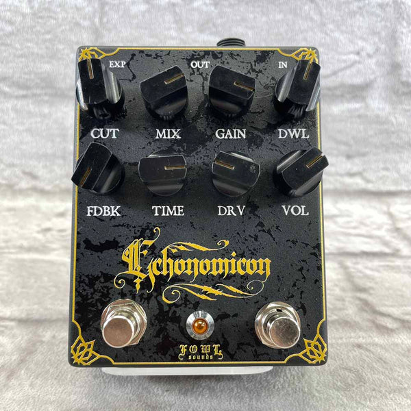 Fowl Sounds Echonomicon SHOEGAZER ディレイ Used: Fowl Sounds Echonomicon LoFi Delay/Reverb Pedal – Flipside Music