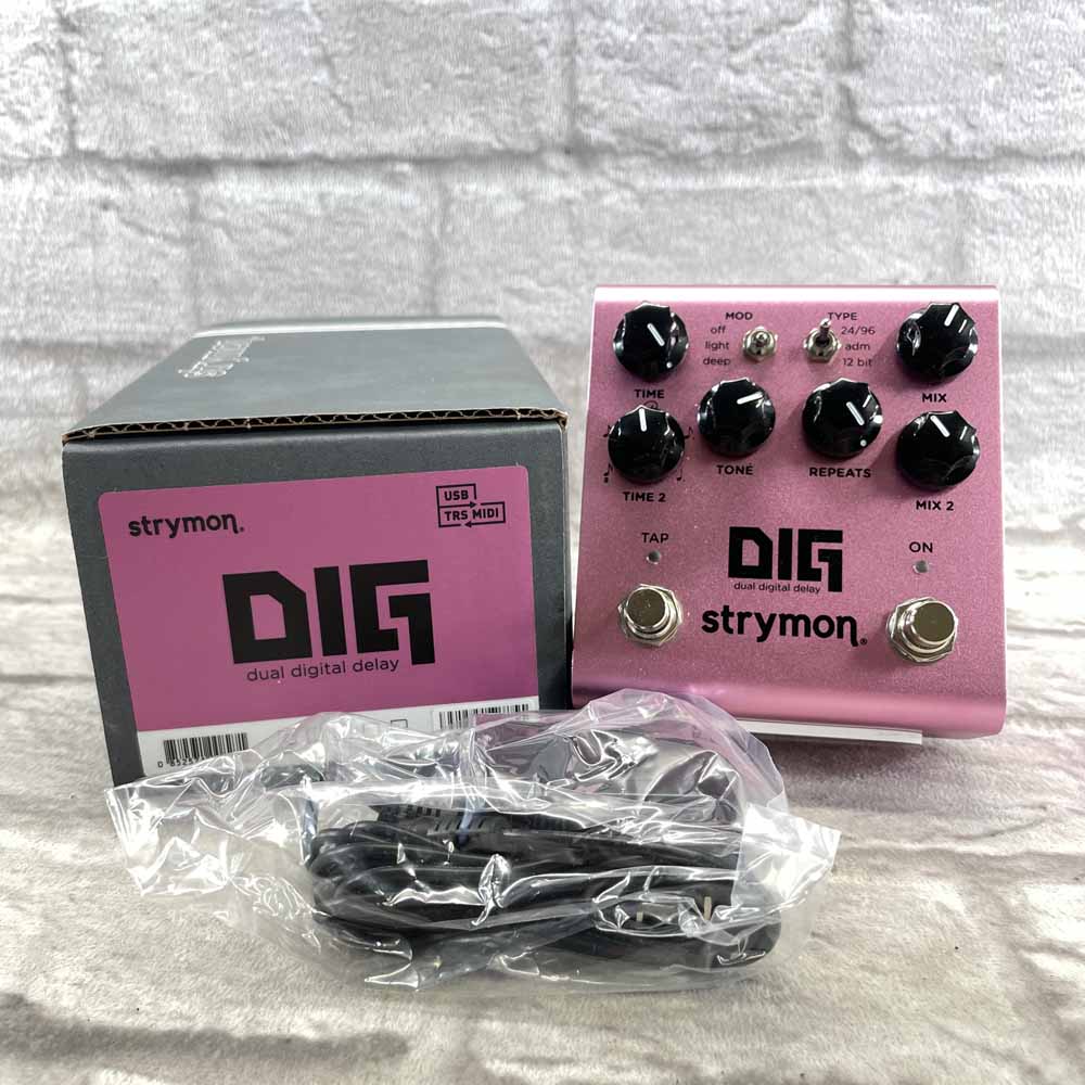 Used:  Strymon DIG Delay Pedal V2