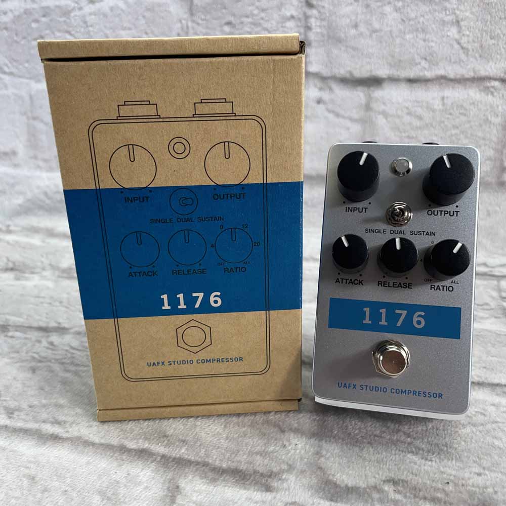 Used:  Universal Audio UAFX 1176 Studio Compressor Pedal