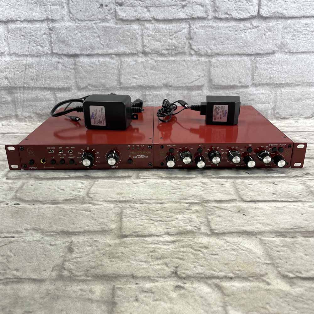 Used:  Golden Age Project Pre-73 MKIII Microphone Preamp & EQ81 MKIII 4-Band Equalizer