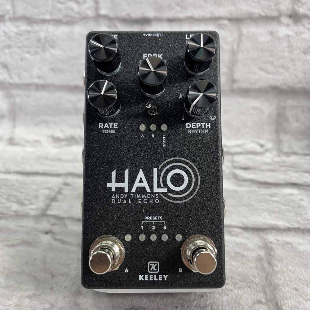 Used:  Keeley Electronics Halo - Andy Timmons Dual Echo Pedal