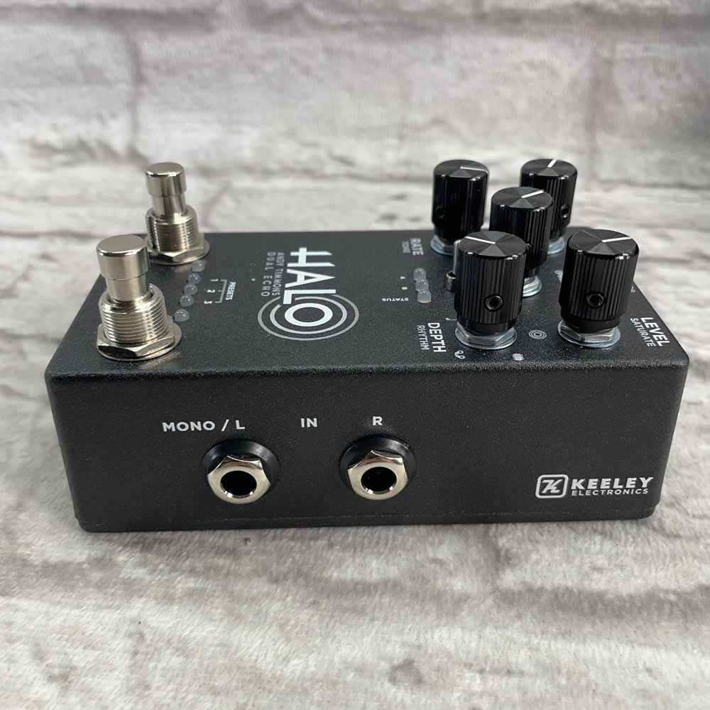 Used:  Keeley Electronics Halo - Andy Timmons Dual Echo Pedal