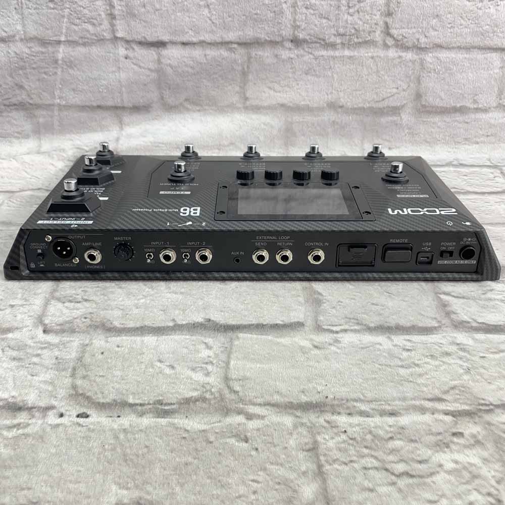 Used:  Zoom B6 Bass Multi Effects Processor w/ BTA-1 Bluetooth Adapter