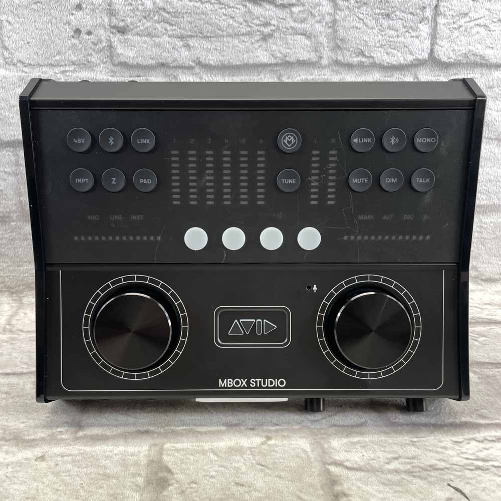 Used:  Avid MBox Studio 21x22 USB-C Audio Interface