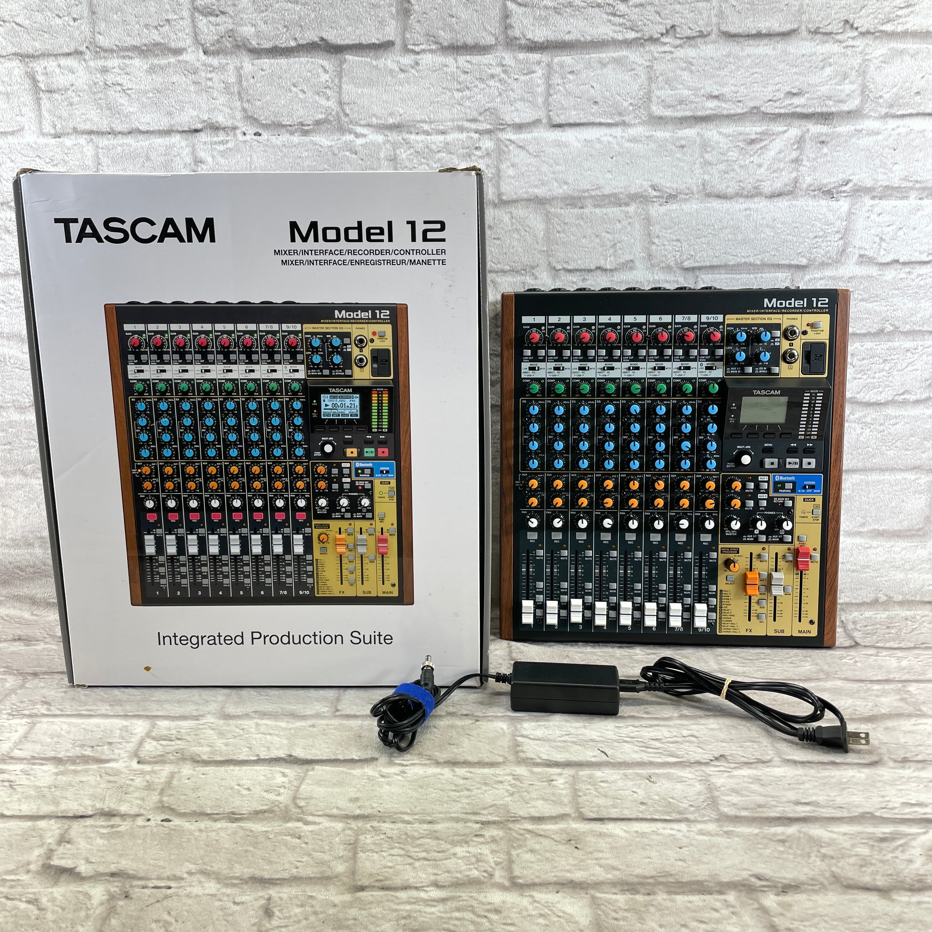 Used:  Tascam Model 12 Mixer