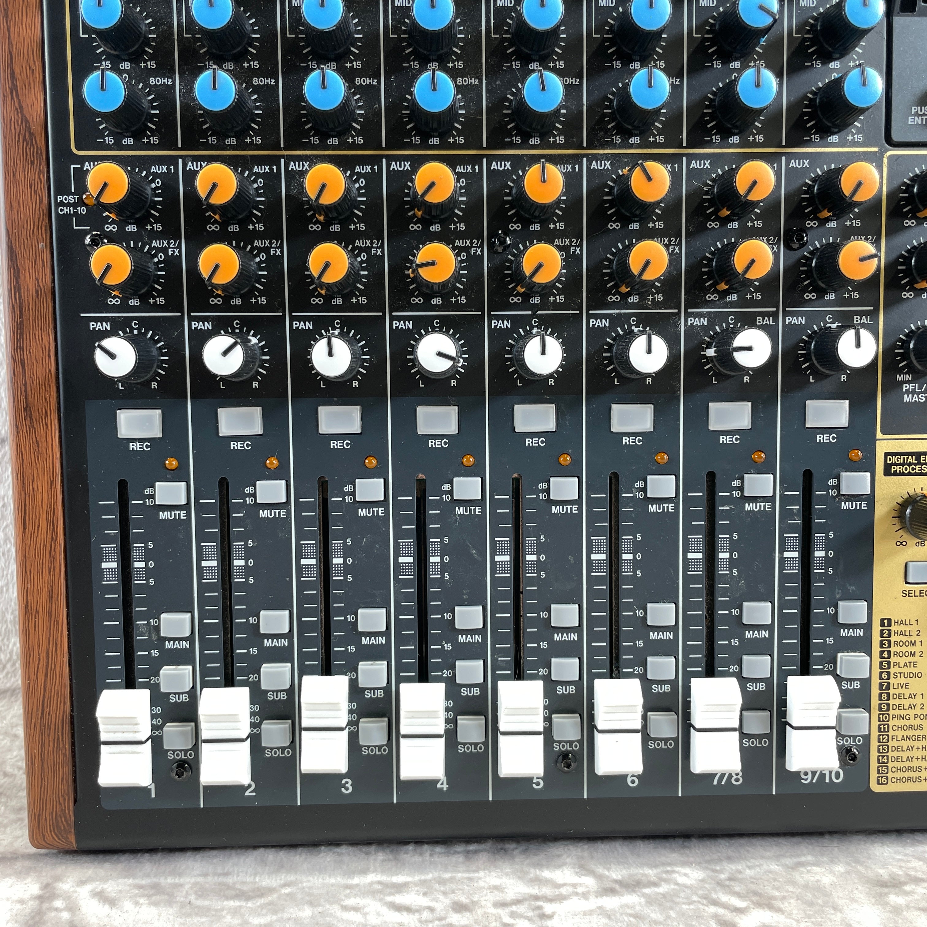 Used:  Tascam Model 12 Mixer