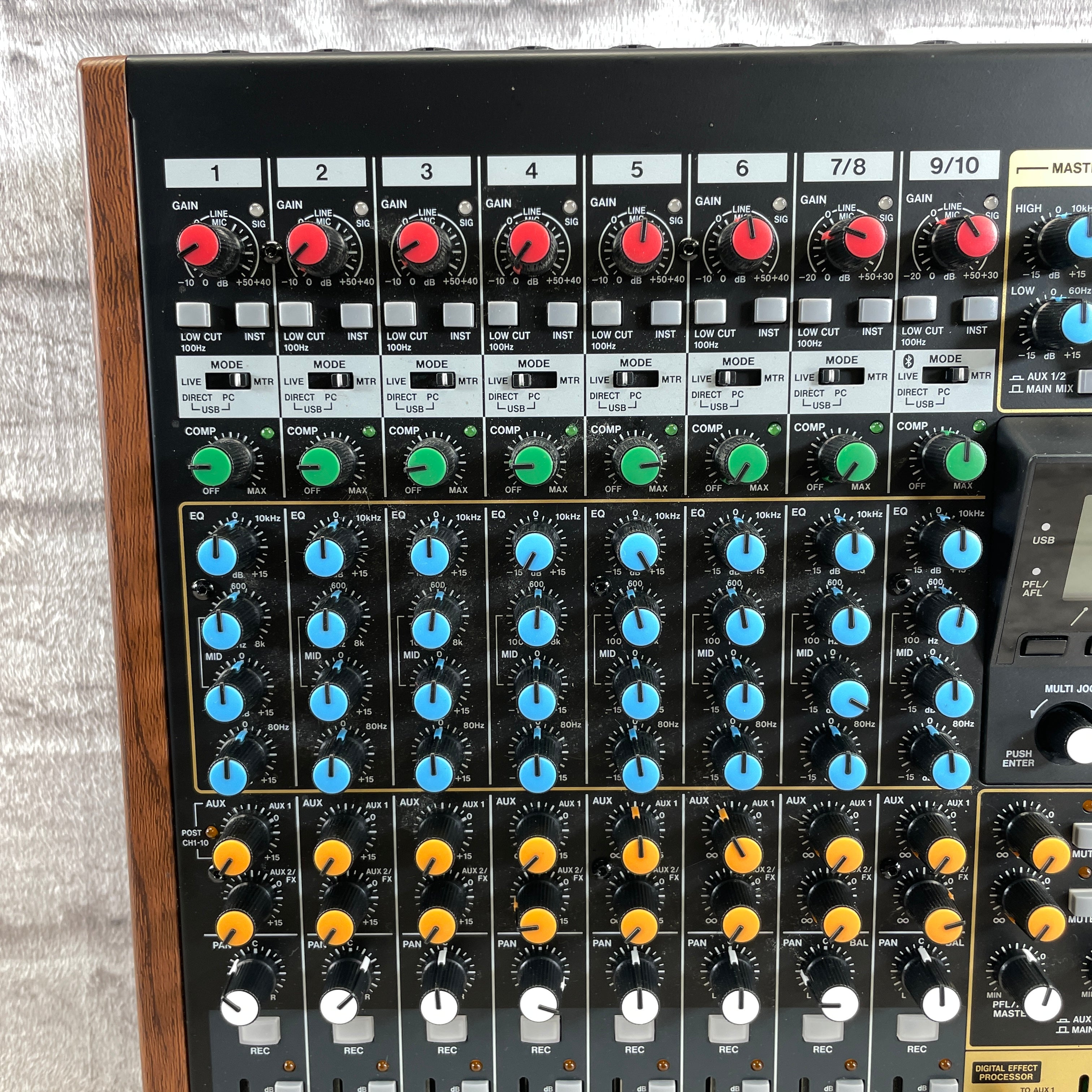 Used:  Tascam Model 12 Mixer