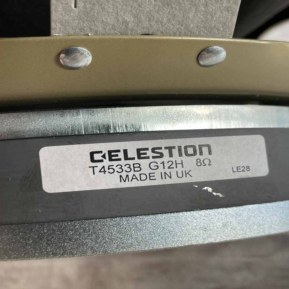 Used:  Celestion G12H 70th Anniversary Special Edition 12" 30-Watt 8ohm Guitar Amp Speaker 2020s - Gold