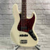 Used:  Fender Standard Jazz Bass Guitar - Arctic White