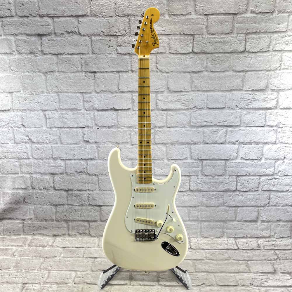 Used:  Fender JV Modified '60s Stratocaster Electric Guitar - Olympic White