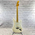Used:  Fender JV Modified '60s Stratocaster Electric Guitar - Olympic White
