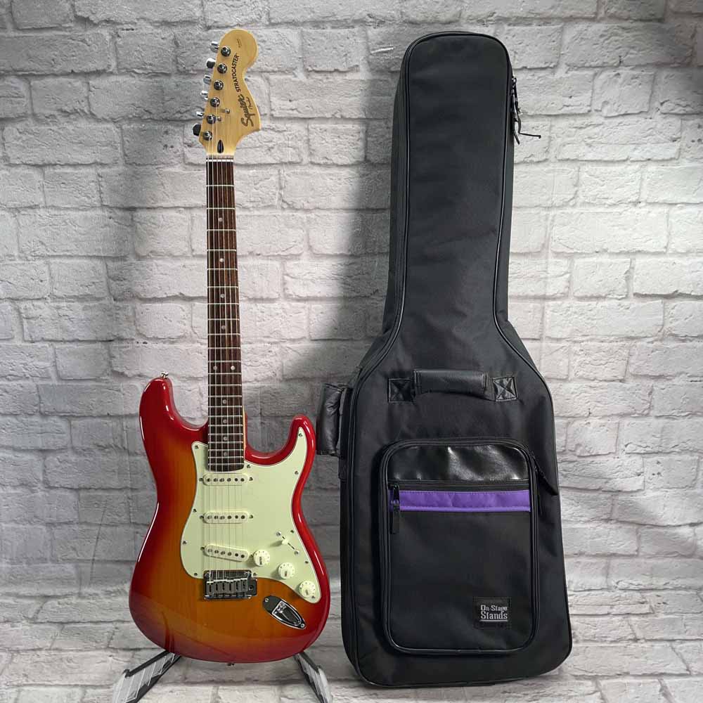 Used:  Squier Standard Stratocaster - Sienna Sunburst