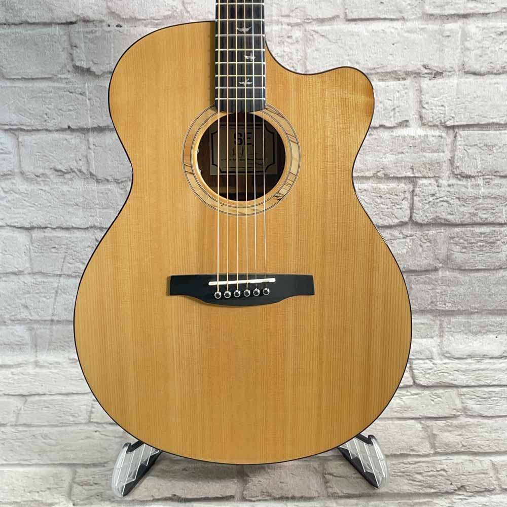 Used:  PRS Guitars SE Angelus A15AL Alex Lifeson Thinline Acoustic Guitar