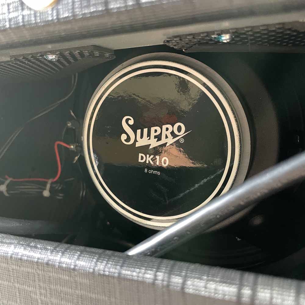Used:  Supro Delta King 10 1x10 5-Watt Reverb Combo Amp