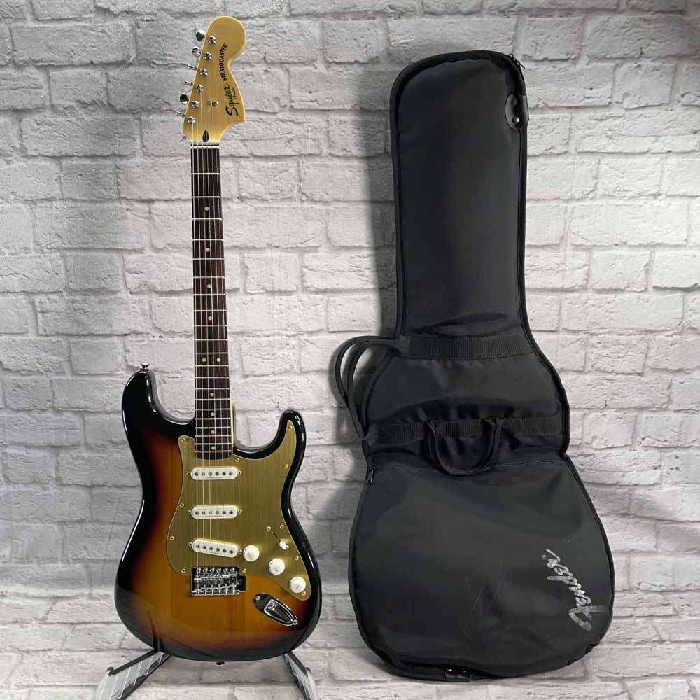 Used:  Squier Vintage Modified Stratocaster 3 Tone Sunburst