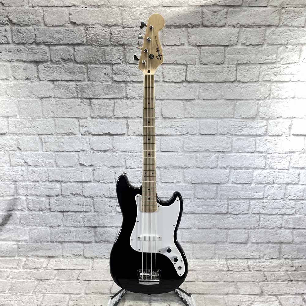 Used:  Squier Affinity Series Bronco Bass Guitar - Black