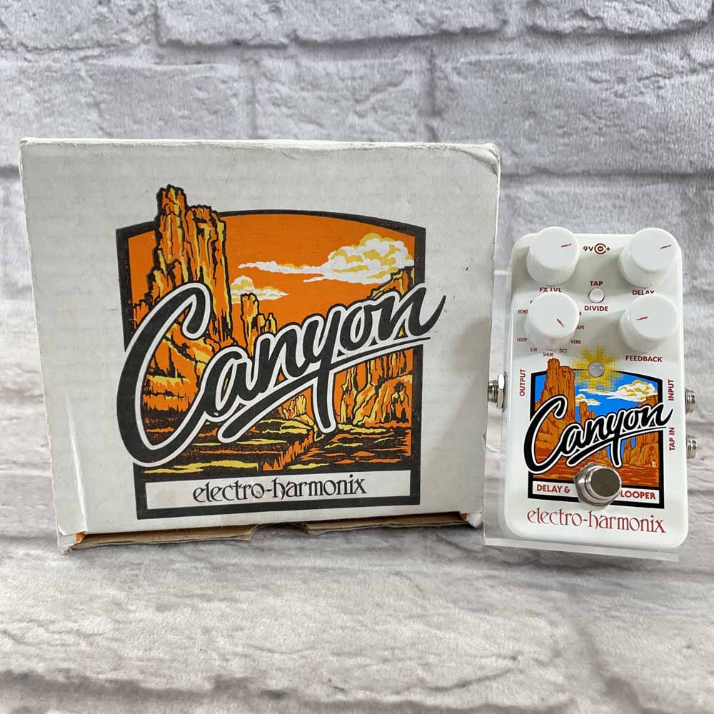 Used:  Electro-Harmonix Canyon Delay/Looper Effects Pedal