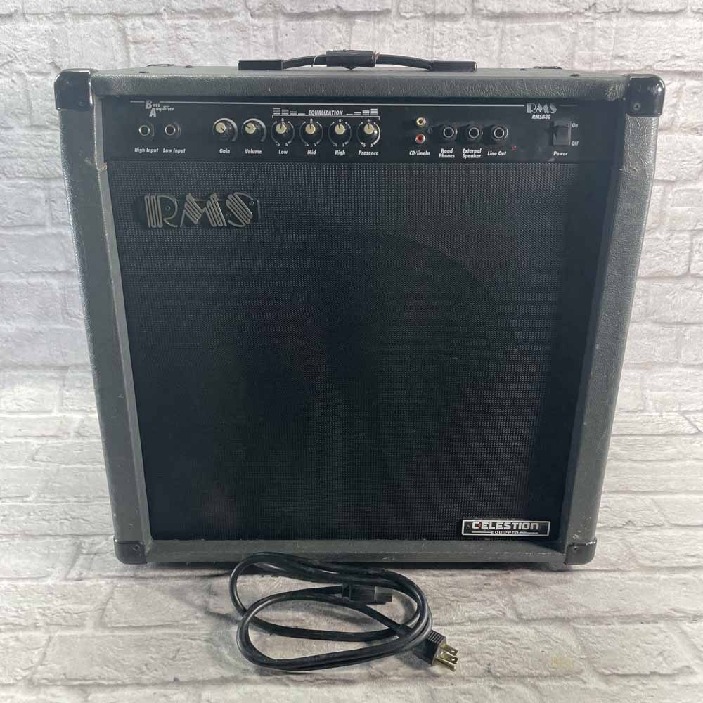 Used:  RMS B80 1x12 80 Watt Bass Amp Combo