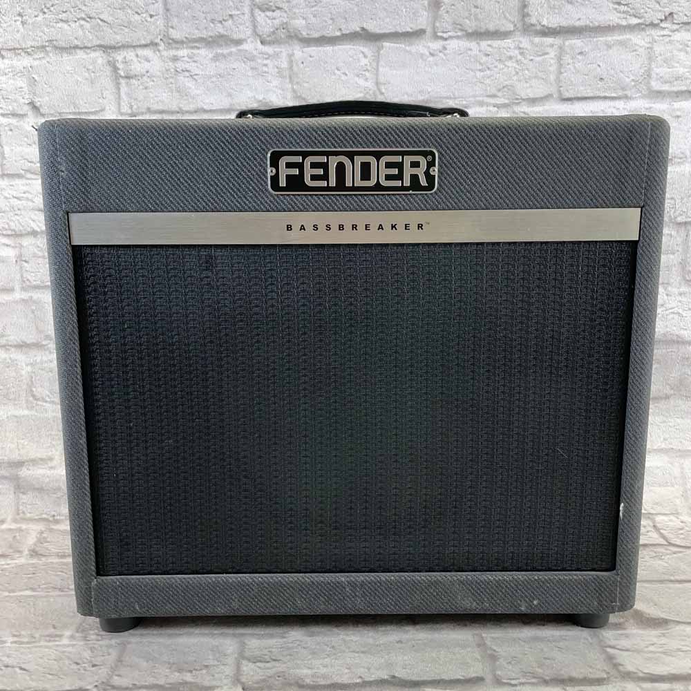 Used:  Fender Bassbreaker 15w 1x12" Combo Guitar Amplifier