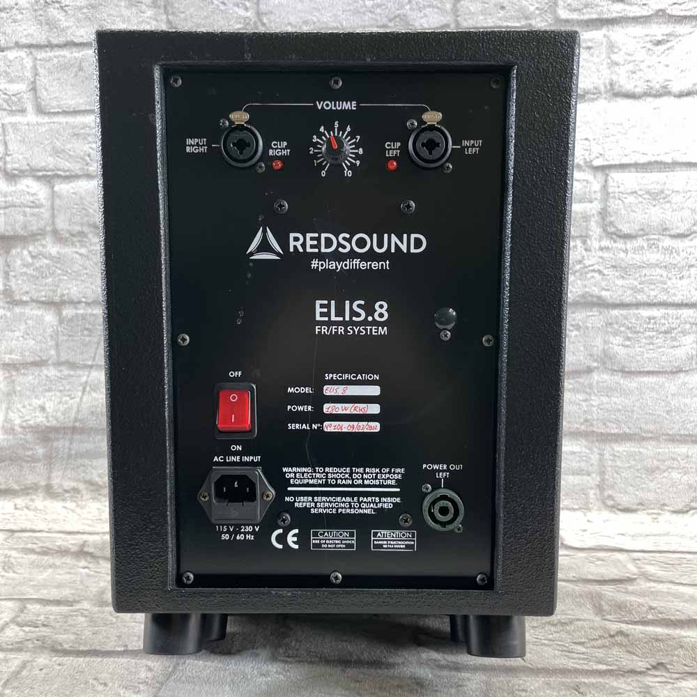 Used:  RedSound ELIS-8 Passive Speaker Cabinet