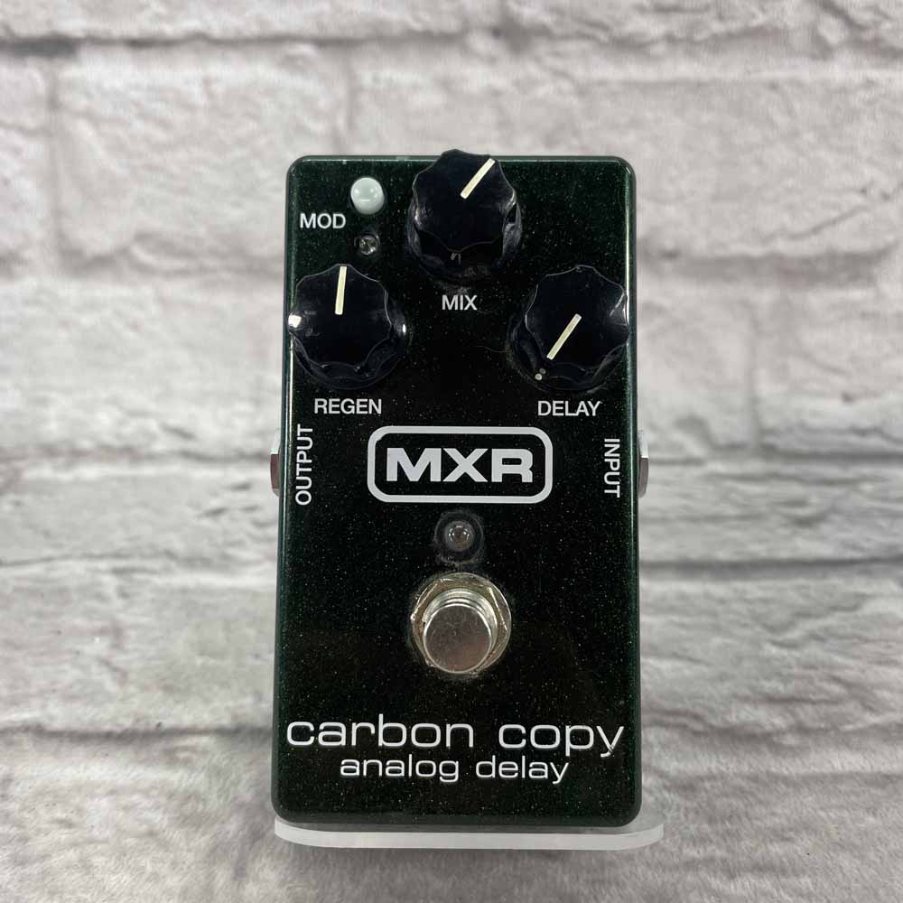 Used:  MXR M169 Carbon Copy Analog Delay Pedal