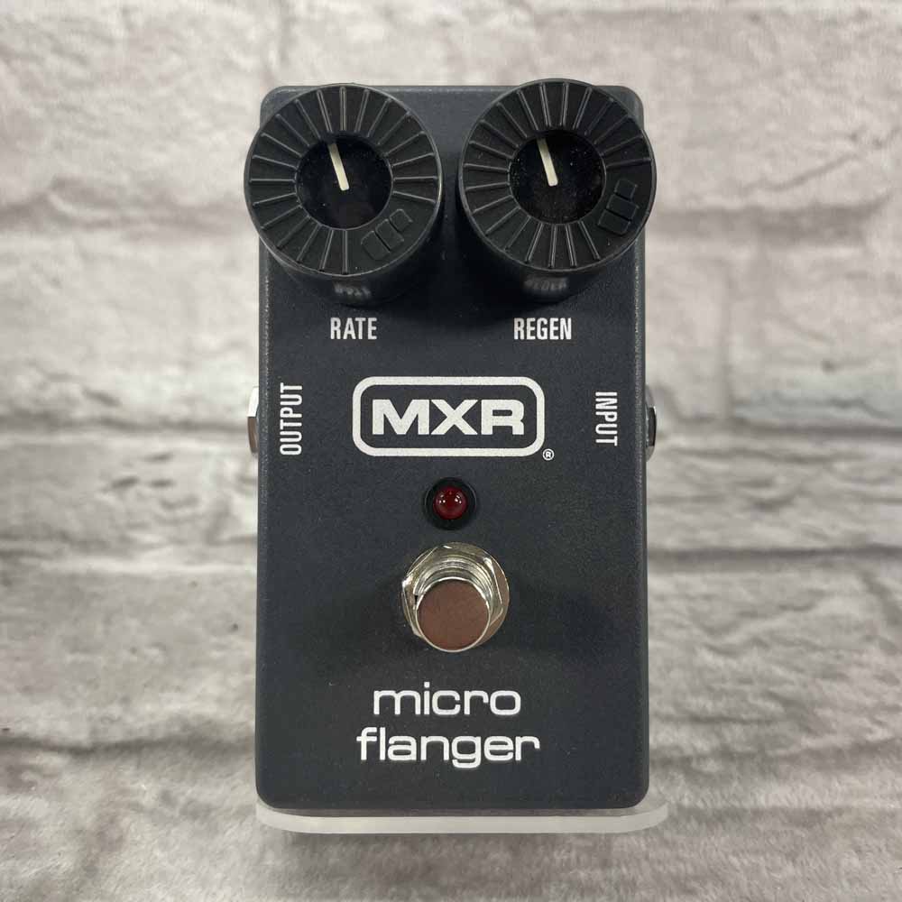 Used:  MXR Micro Flanger Pedal