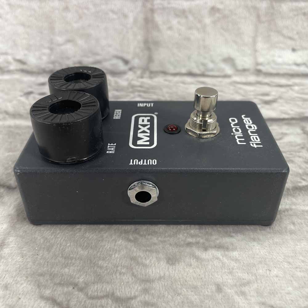 Used:  MXR Micro Flanger Pedal