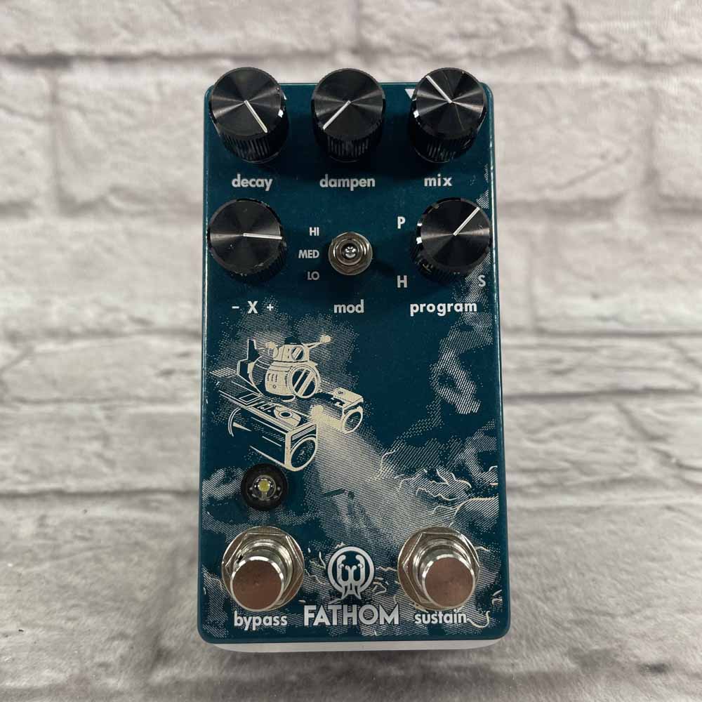 Used:  Walrus Audio Fathom Multi-function Reverb Pedal