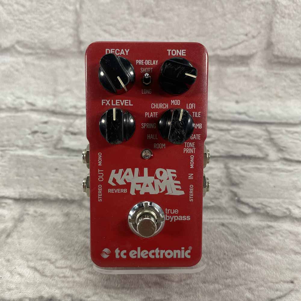 Used:  TC Electronic Hall Of Fame Reverb Pedal