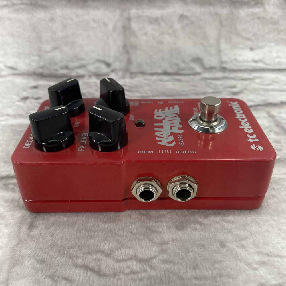 Used:  TC Electronic Hall Of Fame Reverb Pedal