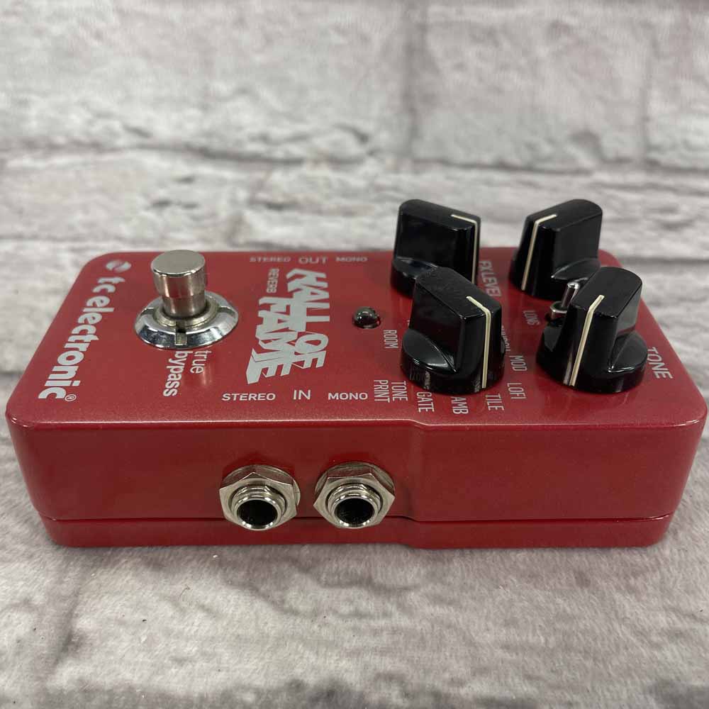 Used:  TC Electronic Hall Of Fame Reverb Pedal