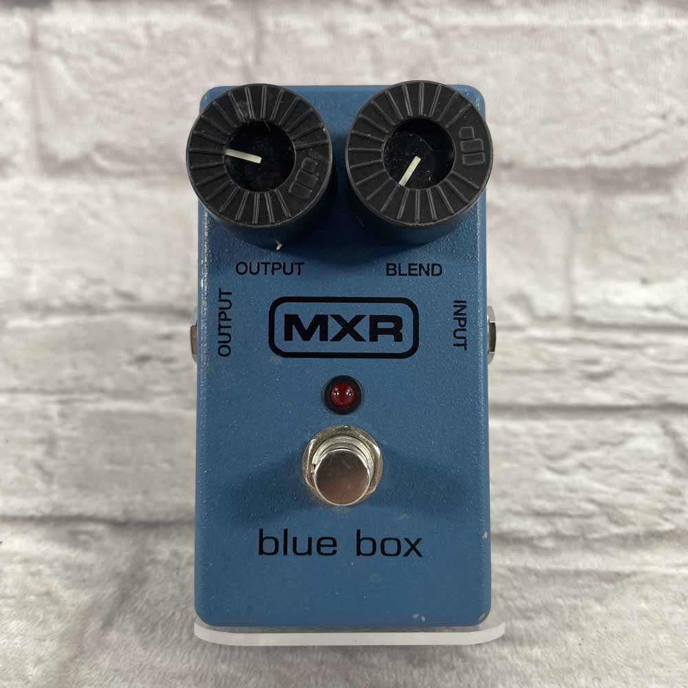 Used:  MXR Blue Box Octave Fuzz Pedal