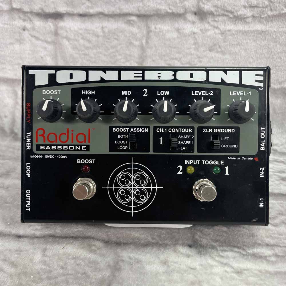 Used:  Radial Engineering Bassbone V1