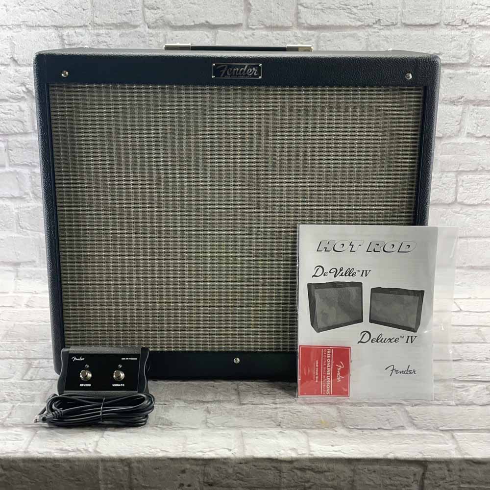 Used:  Fender Hot Rod DeVille 2x12 IV Combo Amp