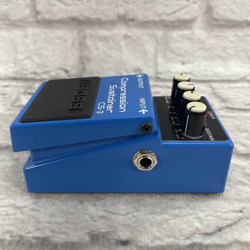 Used:  Boss CS-3 Compression Sustainer Pedal