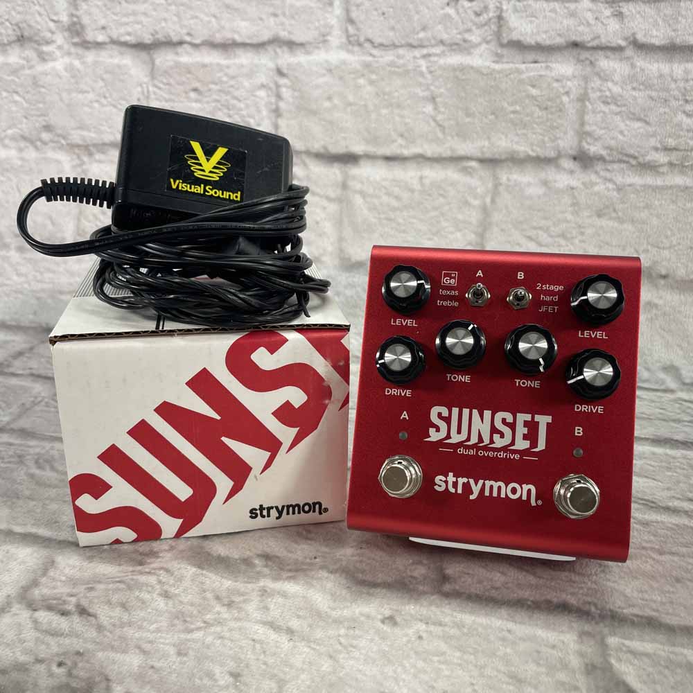 Used:  Strymon Sunset Dual Overdrive Pedal