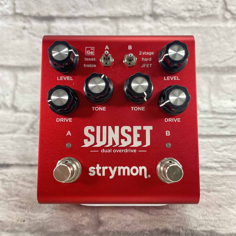 Used:  Strymon Sunset Dual Overdrive Pedal