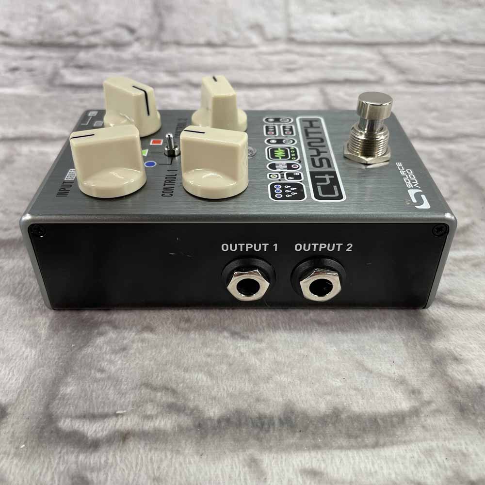 Used:  Source Audio C4 Synth Pedal