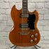 Used:  DeArmond S-73 Electric Guitar - Natural Mahogany