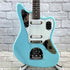 Used:  Fender Jaguar Electric Guitar - Powder Blue