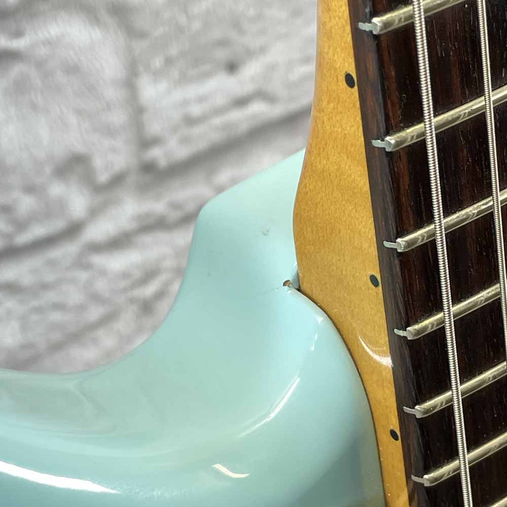Used:  Fender Jaguar Electric Guitar - Powder Blue