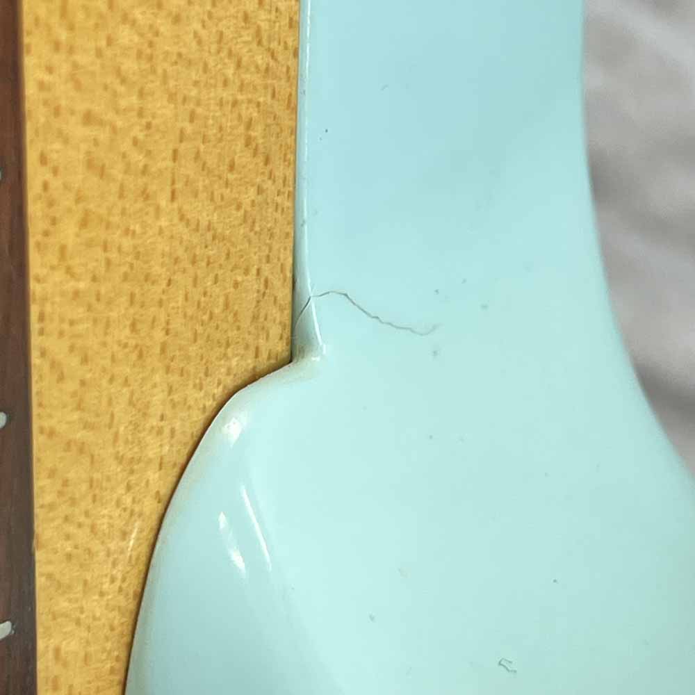 Used:  Fender Jaguar Electric Guitar - Powder Blue