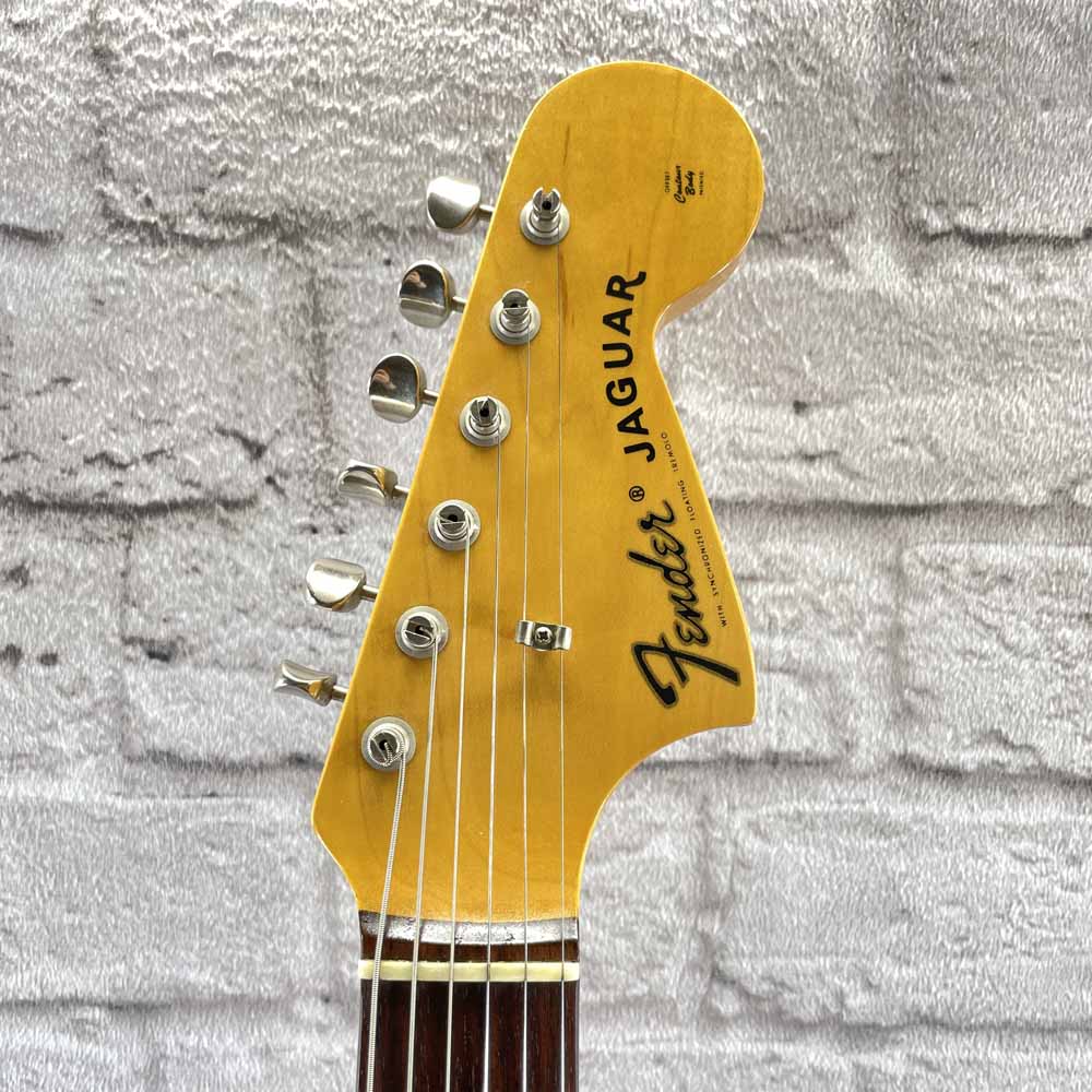 Used:  Fender Jaguar Electric Guitar - Powder Blue