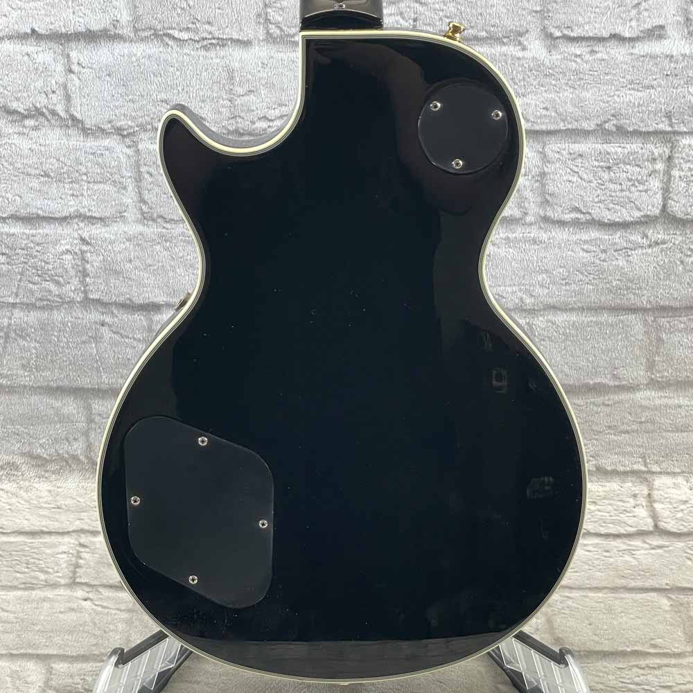 Used:  Epiphone Les Paul Custom Electric Guitar - Ebony