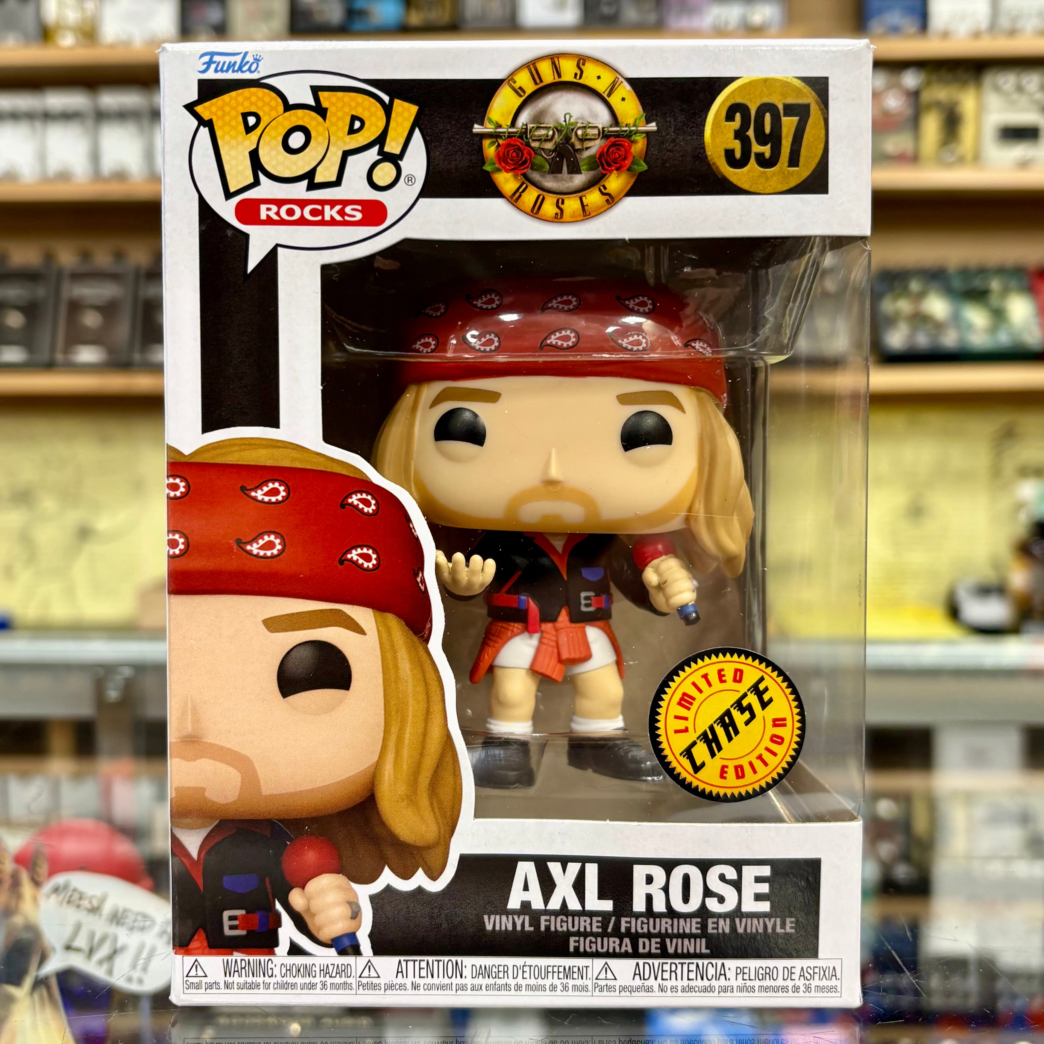 Funko #397 Axl Rose (Chase Variant)