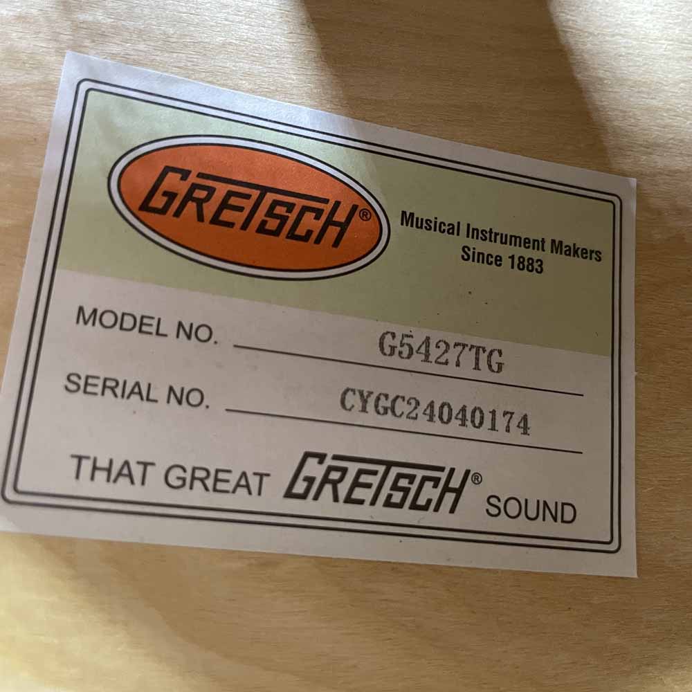 Used:  Gretsch G5427TG Electromatic Hollowbody Electric Guitar - Midnight Sapphire