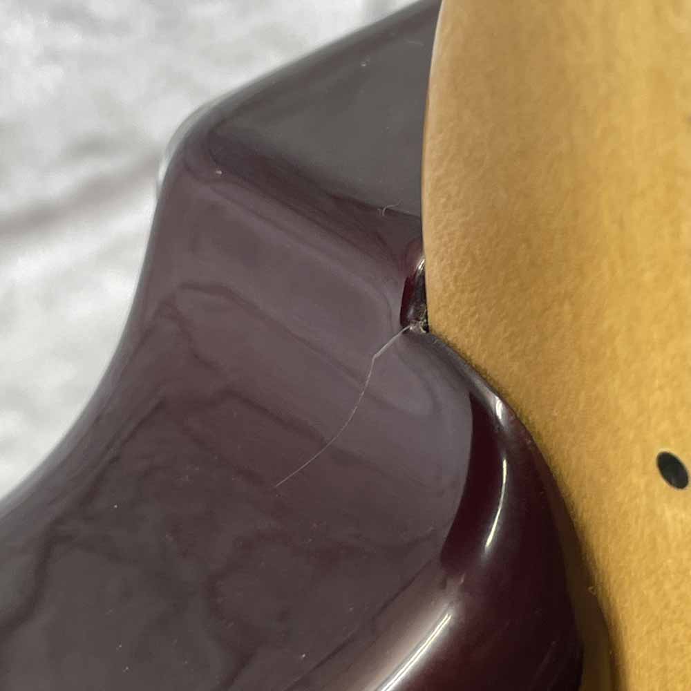 Used:  Fender Standard Stratocaster - Red Wine
