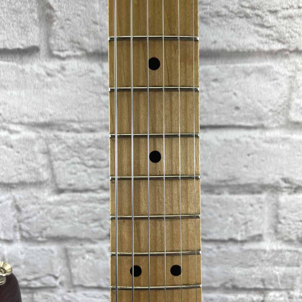 Used:  Fender Standard Stratocaster - Red Wine